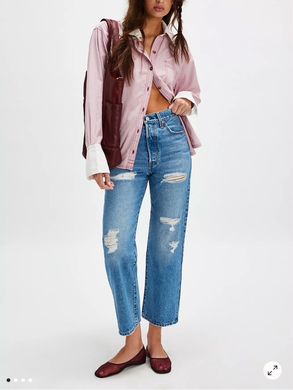 Levi's Ribcage Straight Ankle Jeans